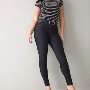 White House Black Market Black Skinny Ankle Jeans